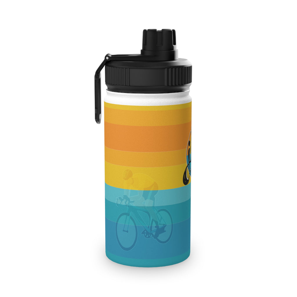 Joy Ride Stainless Steel Sports Water Bottle — Retro Surf Logo