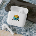 Wireless Earbuds — 'The Joy Ride' Retro Sunset Logo